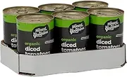 Honest to Goodness, Organic Diced Tomatoes, 400g x 6 Pack - Sourced From 100% Organic Italian Ripe Tomatoes. Picked, Diced and Canned Fresh on the Day.