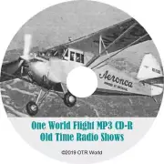 One World Flight OTR Old Time Radio Show MP3 On CD 12 Episodes