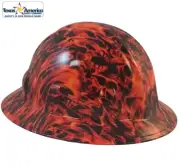 Dante's Inferno Hydro Dipped Full Brim Hard Hat