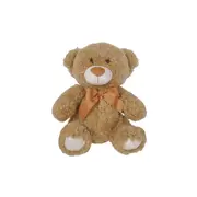 Auskin Shorn Curly Oscar Teddy Bear Kids/Children Soft Cuddle Toy 30cm Honey