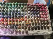 133 Colors ThreadArt Polyester Embroidery Thread 1000m Every Spools