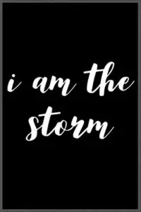 在飛比找博客來優惠-I’’m the storm: Notebook Journ