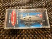 Rat-L-Trap Lipless Crankbait 1oz Magnum Force MT25 Chrome Black Back Fishing NEW