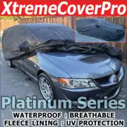 2015 2016 2017 MITSUBISHI EVOLUTION W/EVO SPOILER WATERPROOF CAR COVER BLK