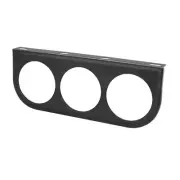 GlowShift Universal 52mm Triple Gauge Under Dash Mounting Bracket Pod