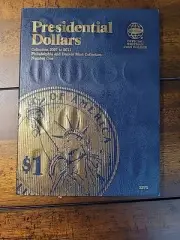 Presidential Dollars Coin Folder Collection 2007 To 2011 Number One Book