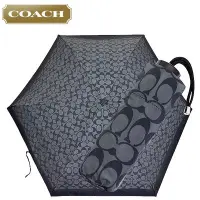 在飛比找Yahoo!奇摩拍賣優惠-☆【COACH館】☆【COACH LOGO 四折折疊式雨傘】