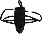 [Generic] Low Waisted Mesh Mens Underwear Sexy Butterfly U Shaped Bag Cover Ultra Thin Transparent Sexy Briefs Lace Trim Thong