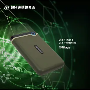 開學季3C創見 Transcend StoreJet 25M3S 1TB 2.5吋 行動硬碟 1T 防震 公司貨 隨身硬碟【APP下單最高22%點數回饋】