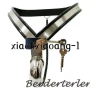 Male Chastity Lock Cage Man Cbt Binding Underwear Stainless Steel Chastity Belt