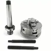 50MM 3 JAW SELF CENTERING 2" INCH MINI LATHE CHUCK M14X1 THREAD MT1 ARBOR M6X1