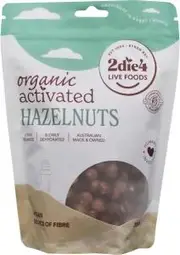 2die4 Live Foods Organic Activated Hazelnuts 300g