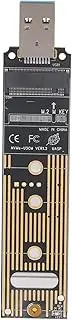 M.2 NVME SSD to USB Card Adapter Board, M Key M.2 PCIe to Hard Drive Converter Reader with 10 Gbps High Performance, USB 3.1 Gen 2 Bridge Chip for 970 960 Series Crucial NVME SSD