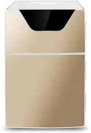 20 L Mini Fridge for Bedrooms Portable Small Refrigerator with Hot and Cold Setting Low Operating Noise AC+DC Power Compatibility Mini Fridge/Tabletop Fridge for Cars, Homes, Offices, and Dorms (Size