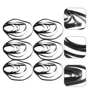 100Pcs Recorder Repair Maintenance Cassette Deck Belt Square Flat Belts Tape