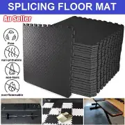 6-18x Interlocking Heavy Duty EVA Foam Gym Flooring Mat Floor Mats Tiles 60x60cm