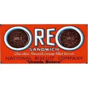 (2) AMERICAN FLYER ALLABOARD BILLBOARD OREO SANDWITCH ADHESIVE STICKER