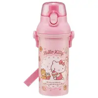 在飛比找松果購物優惠-凱蒂貓 Hello Kitty 抑菌塑膠彈蓋直飲水壺(PSB