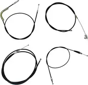 [Motorcycle Parts] Throttle Cable Parking Cable Brake Cable Choke Cable Set for Kazuma for Jaguar 500CC ATV [Easy to Replace]