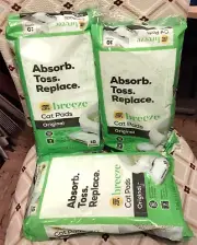 27 Purina Tidy Cats Breeze Cat Pads Refill - 2 each 10ct plus one open package