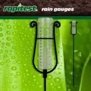 LUSTER LEAF DECORTIVE YARD GARDEN RAINFALL RAIN WATER MEASURING GAUGE 1640