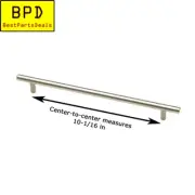 Steel Bar Pull Stainless Steel 10-1/6" CTC LIBERTY P01016-SS-C