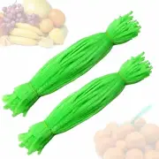 15" Green Reusable 1000 Poly Mesh Net Bag Grocery Fruit Vegetable Storage