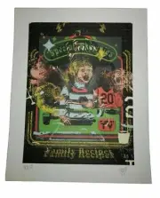 Kyle Damon James "Special Brownies" blotter art "Family Recipes Series" trippy