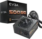 EVGA 500 BQ, 80+ Bronze 500W, Semi Modular, FDB Fan, Power Supply 110-BQ-0500-K1