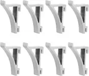 Freezer Shelf Clips,8Pcs Stable Shelf Support Clips,Freezer Shelf Clip Cooler Su