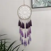 Dream Catcher Room Decoration Large Tassel Dream Catcher Girls Room Decor for Women Men (Color : B, Size : Mcode)