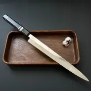 Japanese Yanagiba Stainless Steel 270mm Sashimi Knife VG10 Mirror Finish Ebony