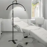 40W Eyelash LED Half Moon Floor Light Lamp For Lash Extension Beauty Lighting