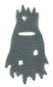 LEGO NEW Dark Bluish Gray CAPE CLOTH ONLY for Minifig Specter col217 (A14)