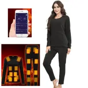TENGOO HDA-20 Heating Underwear Pant Set Whole Body Heating Temperature APP Control Thermal Long Sleeves Trousers Men Wo