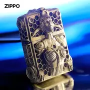 Rare Zippo Lighter Armour Machina Limited Edition Design