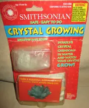 Vintage Smithsonian Crystal Growing Kit - Aquamarine Blue - 1996
