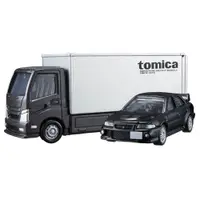 在飛比找PChome24h購物優惠-TOMICA PREMIUM 載運車 三菱LANCER EV
