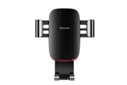 Metal Gravity Auto Lock Car Mount Air Vent Holder Stand for iPhone 8 Xiaomi Mobile Phone BLACK COLOR