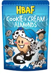 HBAF Cookies & Cream Almonds 120g