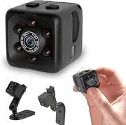 Hidden Spy Camera Mini Wireless Small 1080P Security Camera Camaras Espias Ocultas Motion Activated Detection Night Vision Small Indoor Outdoor Nanny Cam for Cars Home Apartment Gift Exclude SD Card