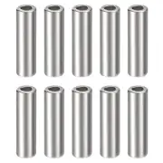 10Pcs 25mm Alloy Cord End Lock Rope Fastener End Stoppers for Lanyard Silver