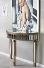 Table Console „Hollywood Glamour“ Luxurious Wall Side Mirror Glass
