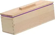 OHPHCALL Wood Soap Mold Box Natural Handmade Soap Making Supplies Durable Lightweight Design Easy to Use for DIY for Teens Includes Premium Mold for Creative Projects
