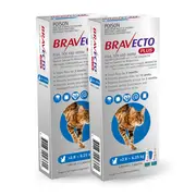 Bravecto Plus Cat Spot-on Blue 2.8-6.25kg 4 pack (4 x tubes)
