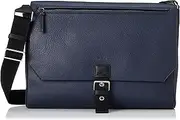 [Furla] 1004-BO500 Women's Shoulder Bag, Hunter M MESSENGER BLU d+NERO, BLU d+NERO (1004-BO500)