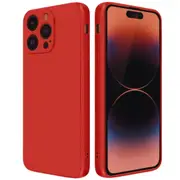 MCC iPhone 14 Pro Soft Liquid Silicone Shockproof Case Cover Apple 14Pro [Red]