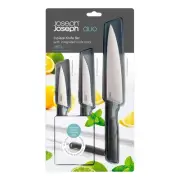 NEW Joseph Joseph Duo 3-Piece Knife Set By Spotlight
