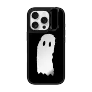 iPhone 16 Pro Mirror Ring Stand Case MagSafe Compatible Ghost by Matthew Langille
