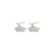 MissLady - Scalp Massage and Cleansing Brush - 1pc - Green (2ea) set